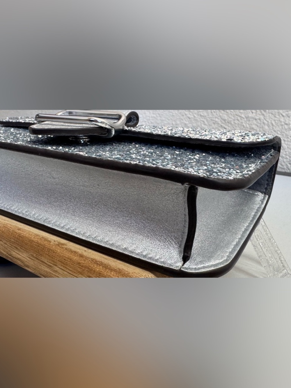 Coach Morgan Glitter Crossbody Bag - Picture 6 of 9